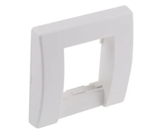 63-7566-91　Molex Premise Networks AngeledCat61 WayRJ45Face Plate　WGB-00001-02 SINGLE