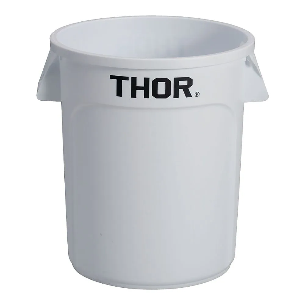 62-6615-25　Trust Round Container 75 L White　1012