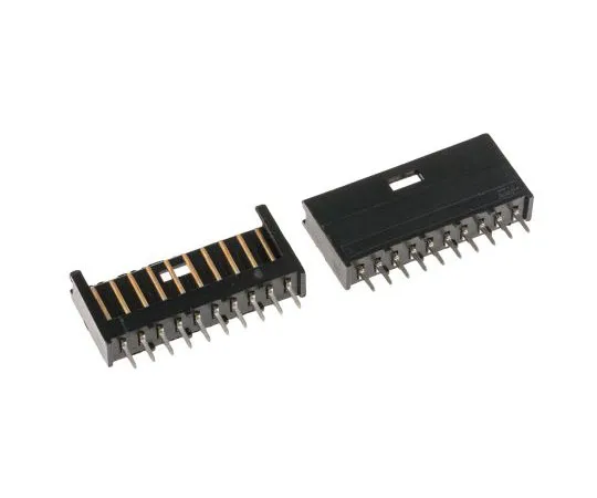 63-7554-37　TE Connectivity AMPMODU MOD II, 10 Way, 1 Row, Straight PCB Header　280374-1