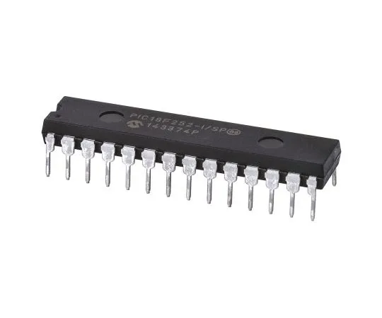 63-7563-65　单片机PIC18F252-I/SP,8位PIC单片机，40MHz, 32 kB闪存，28-PinSPDIP　PIC18F252-I/SP