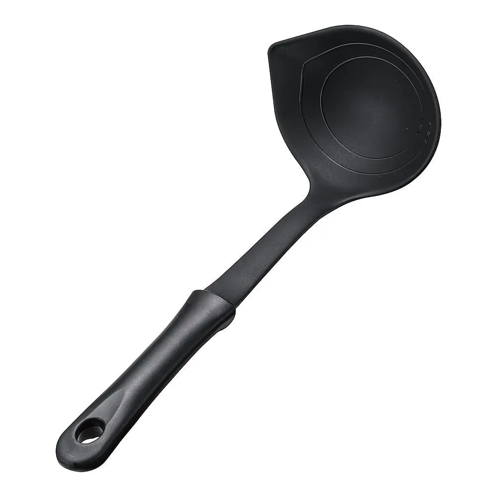 62-6457-30　Mini Kitchen Nylon Measuring Ladle Black