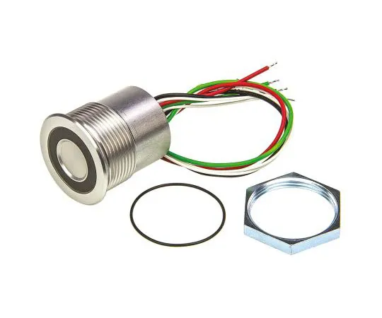 63-7630-08　通过孔压电开关，IP67, 100 mA@24 V直流，单杆单掷 (SPST) ， -40→+85°C　1241.3012
