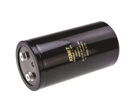 63-7516-99　凯美特0.1F63V直流铝电解电容器，螺柱安装位77 x 146mm+85°C 77mm 146mm　ALS31A104NP063