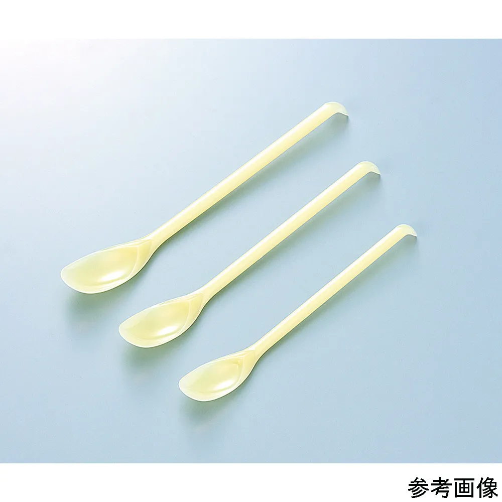 67-5231-43　White Plastic Spoon Small 10 Pieces