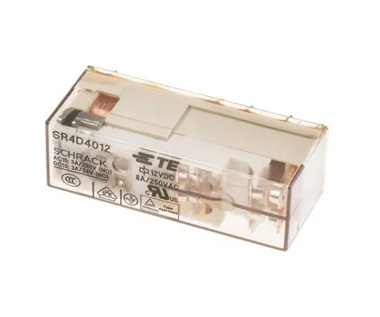 63-7615-09　TEConnectivitySR4DPDT非锁定继电器PCB安装，12V直流线圈，8A　SR4D4012 1415055-1