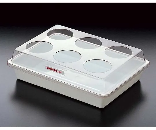 64-3695-16　试剂瓶托盘2型 (5个/箱)　02387c