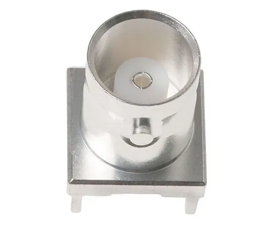 63-7521-73　TE连接直50ΩPCB安装BNC连接器，插孔，银，通孔终止　1-1337445-0