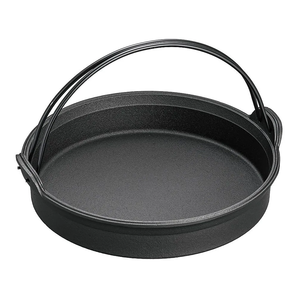 62-6785-89　Goshin iron sukiyaki pot, stone 29 cm