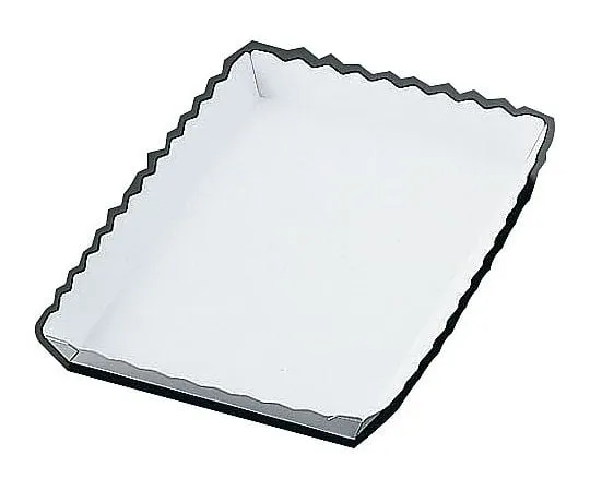 62-6583-45　Pan Tray Corrugated White (100 Sheets) Large　184904