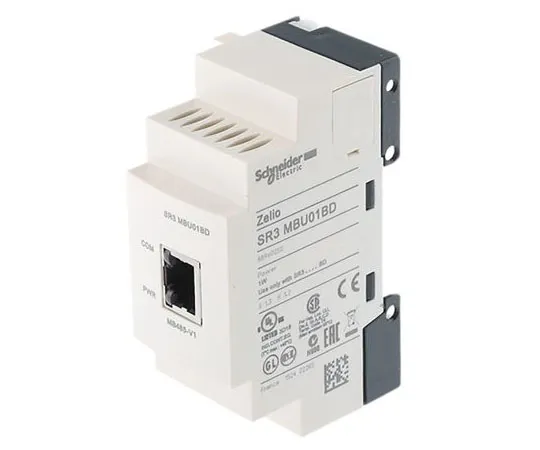 63-7620-64　施耐德电气SR3 PLC I/O模块4个输入，4个输出24 V直流，107.6 x 35.5 x 59.5 mm　SR3MBU01BD