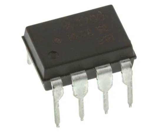 63-7628-55　Broadcom,HCPL-3700-000E交直流输入，Darlington输出光电耦合器，通孔，8针PDIP　HCPL-3700-000E