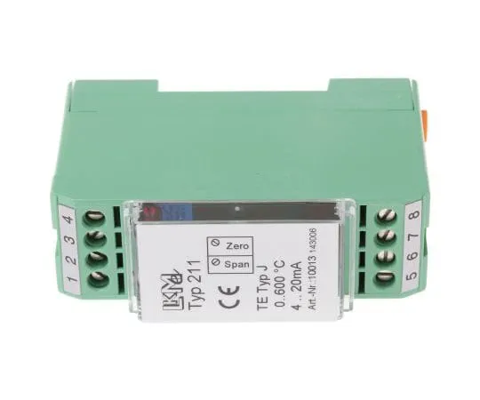 63-7511-89　TC型J型温度变送器，10→35 V, -25→+85°C　LKM 211/J2
