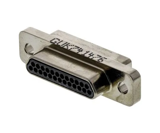 63-7635-41　Glenair MWDM系列面板安装，25针D-sub连接器插头MicroD　MWDM2L-25PS