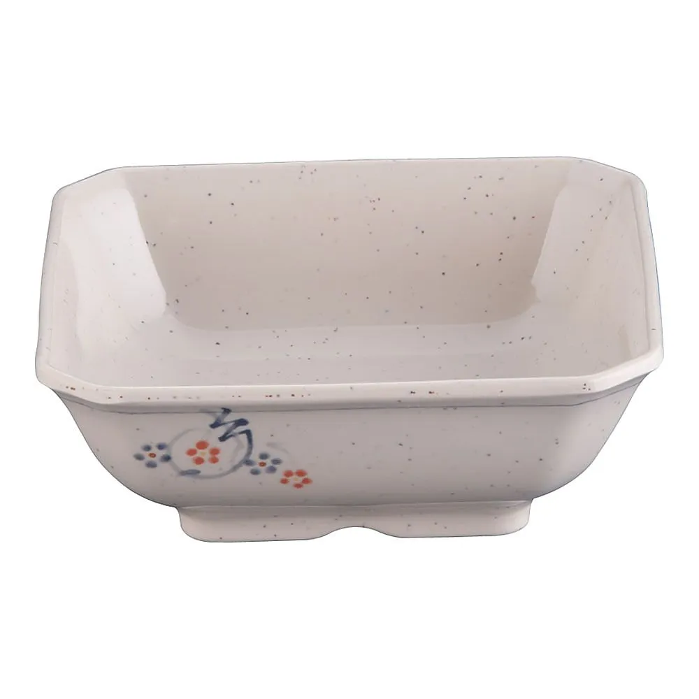 62-6849-29　Melamine "Karin" Kaku Simmered Meat　M-332-K