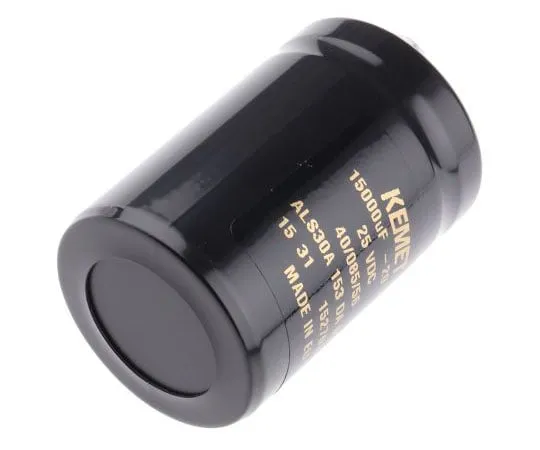 63-7516-49　凯美特15000μF25Vdc铝电解电容器，底盘安装36 x 52mm+85°C 36mm 52mm　ALS30A153DA025