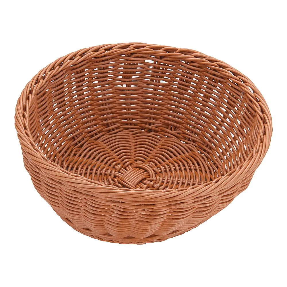 62-6582-10　Resin basket round tea　91-082B