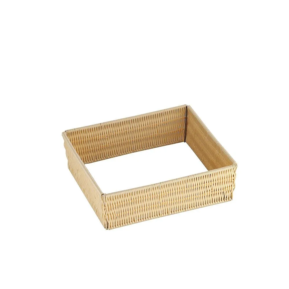 62-6672-51　Resin Rattan Gastronome Pan Frame 2/3 Size Natural