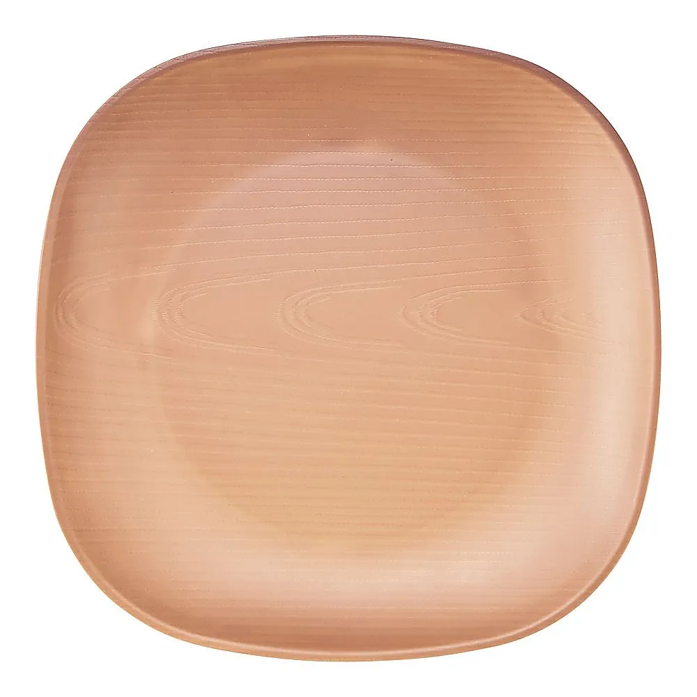 62-6852-23　Wallna Square Plate 25 cm Light Brown