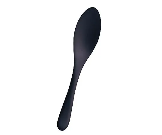 62-6722-23　PP Gourmet Spoon GM-4025 18.5 cm Black