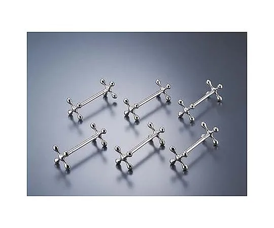 62-6729-71　Cross Knife Rhodium Plating 792/6 (6pcs)