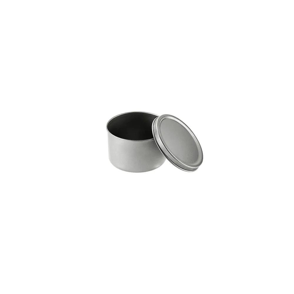 67-3057-94　Titanium Round Container with Lid 10 cm　63010