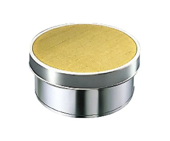 69-5185-30　Stainless Steel Frame Lining Strainer Set with Rubber Brass Clad Very Fine 33 cm　6622900