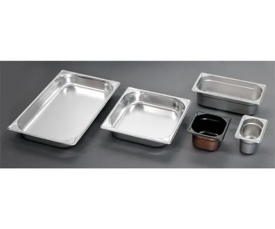 63-7112-32　EBM 18-8 Gastronome Pan Reinforced with Overlap Prevention 1/2 40 mm　8849301