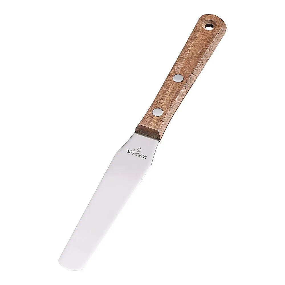 62-6553-89　Wooden Pattern Spatella 5 inches　WSP4802