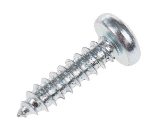 63-7627-64　RS Pro Bright Zinc Plated Steel Self Taping Screw N°10 x 3/4in Long 19mm　546-5761