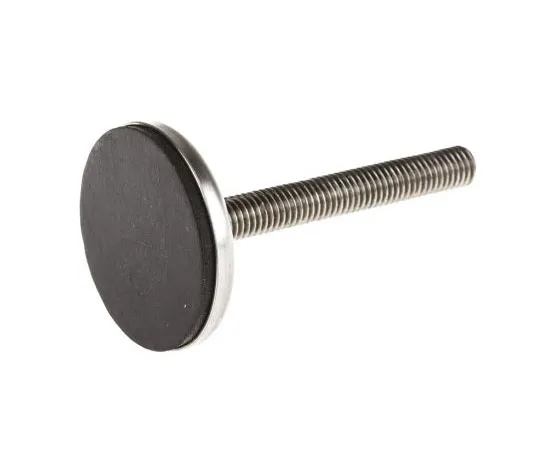 63-7528-17　Nu-Tech工程不锈钢可调脚A300/002 40mm模具。72mm 450kg静载容量，60mm M8　A300/002