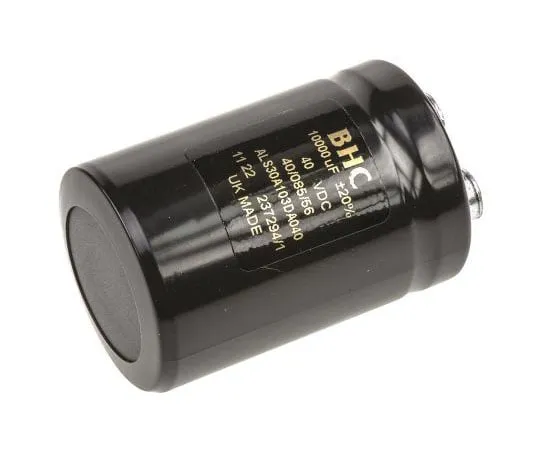 63-7516-53　凯美特10000μF40V直流电解铝电容器，底盘安装36 x 52mm+85°C 36mm 52mm　ALS30A103DA040