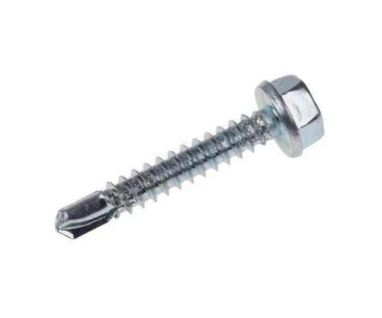 63-7627-69　RS PRO光亮镀锌钢板自钻螺杆M4.2×1长×25mm　546-5828
