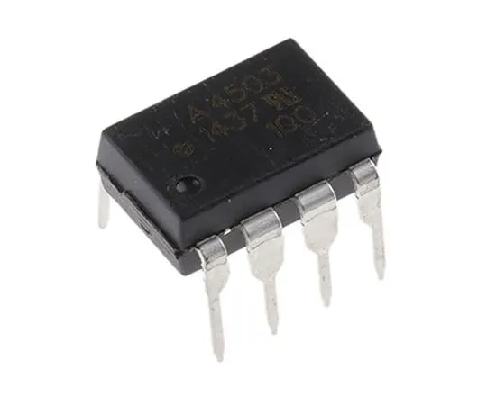 63-7628-38　Broadcom,HCPL-4503-000E直流输入晶体管输出光耦合器，通孔，8针PDIP　HCPL-4503-000E