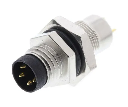63-7667-52　TE ConnectivityM8系列M8面板安装连接器，4个触点插头　1838838-2