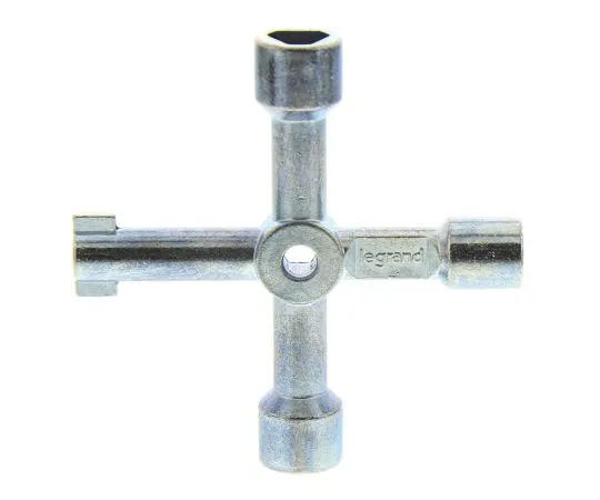 63-7595-63　Legrand Multihead Cross Key for use with Atlantic Enclosure, Marina Enclosure　0 368 42