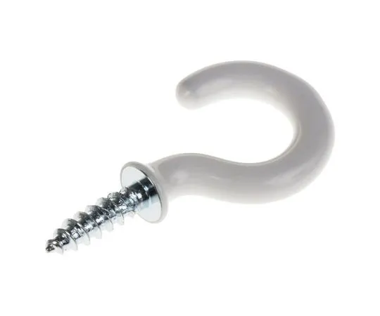 63-7525-18　RS PRO Steel Vinyl J Hook, 10mm　397-4926