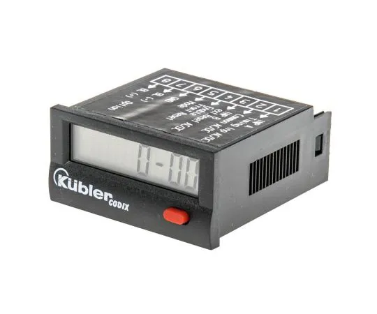 63-7540-60　Kubler小时计数器，8位数，LCD,螺丝连接10→260 V ac/dc　6.134.012.853
