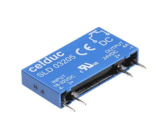 63-7548-04　Celduc 4 A固态继电器，PCB安装，32 V最大负载　SLD03205