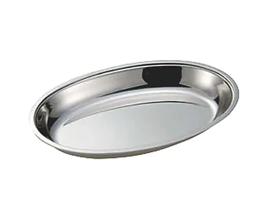 63-1701-27　IKD 18-8 Oval Bowl 10 inch　324059