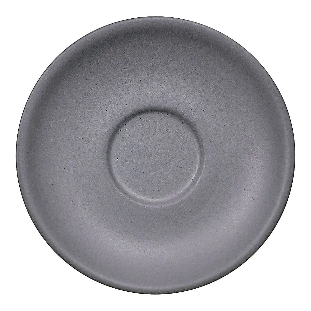 63-5714-81　Matt Gray Coffee Saucer　RAN0301