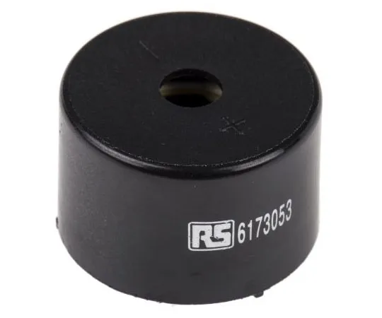 63-7639-29　RS PRO 3→24 V直流77dB贯通孔连续内压电喷嘴，1700→2700 Hz　617-3053