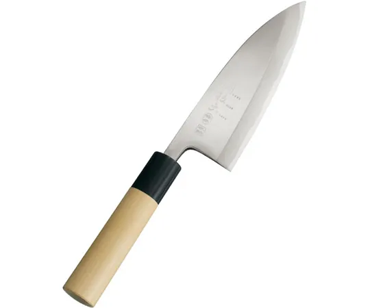 65-1222-11　Seki Magorokukin Kotobuki Japanese Steel Kitchen Blade 150 mm　000AK5216