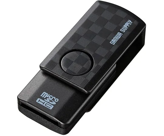 64-0865-81　microSD读卡器黑色　ADR-MCU2SWBK