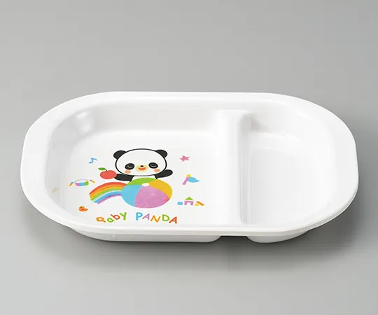 62-9961-58　Square Lunch Plate Baby Panda　PA-10