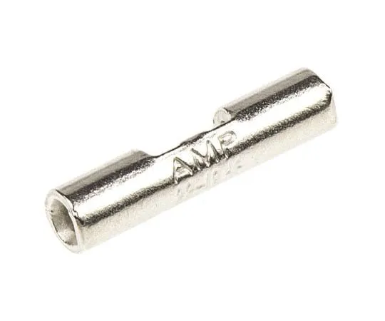 63-7525-32　TEConnectivitySTRATO-THERMStraftButtWireSplicConnector, NickelPlated 22→16 AWG　322822