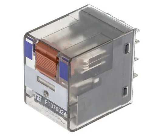 63-7495-20　TEConnectivityPT3PDT非锁定继电器PCB安装，24V直流线圈，10A　PT370024 6-1419111-1