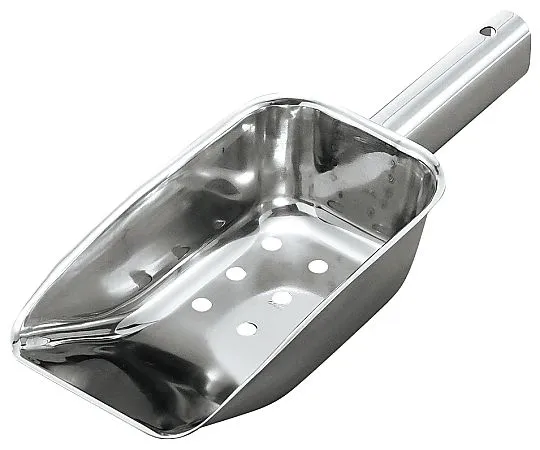 69-5197-68　18-8 Ice Scoop with Small Hole　1290670
