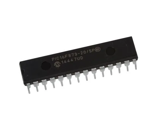 63-7563-39　单片机PIC16F873-20/SP,8位PIC单片机，20MHz, 256 x 8字，8K x 14字闪存，28-PinSPDIP　PIC16F873-20/SP