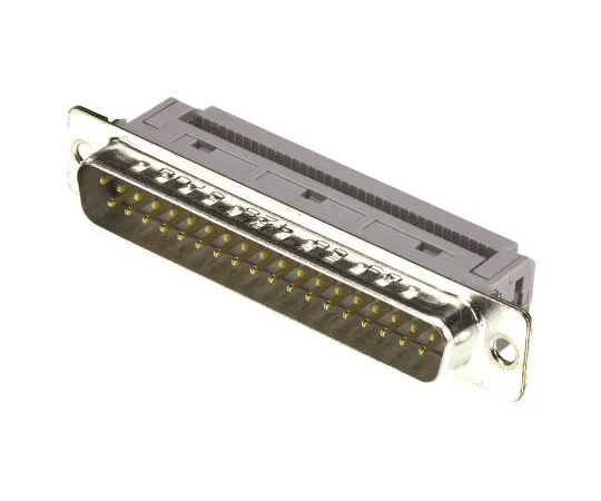 63-7538-98　绞合2.77毫米间距37路IDCD-Sub带状电缆连接器，插头，钢壳　9664286700
