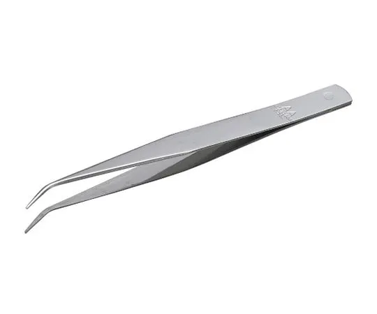 63-2936-08　Tweezers AA Type Bent Tip 125 mm　No.126